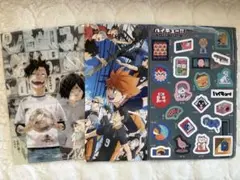 ハイキュー クリアファイル ステッカー ジャンプGIGA