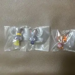 ズートピア2 めじるしアクセサリー ニックB ジュディA ジュディB 3個セット