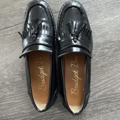 Bridget Birkin ブラック厚底タッセルローファーのサムネイル