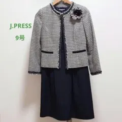 J.PRESS ノーカラージャケット ワンピース M 入学式 卒業式 フォーマル