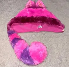 終売　ディズニーリゾート　チェシャ猫　不思議の国アリス　帽子　ファンキャップ