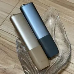 動確済iqosイルマワン本体のみアズールブルー青色水色ペブルベージュゴールド金色