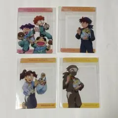忍たま乱太郎 クリアカード 4枚セット コンプリート ファミリーマート