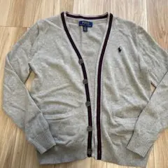 POLO グレー カーディガン