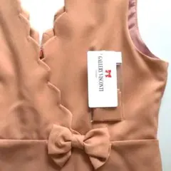 【セール‼️】ビスコンティ　9 号　ラップワンピース❣️　リボン＆スカラップ♪