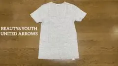 【極美品】BEAUTY&YOUTH UNITED ARROWS 半袖　シンプルのサムネイル