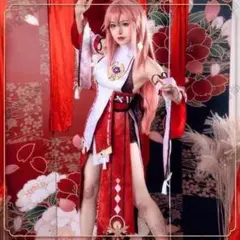 『原神』八重神子 コスプレ衣装（キュート系・フルセット・サイズL）