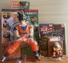 ロメ箱　ドラゴンボールZ 悟空 ソフビフィギュアクリリン メモスタンド