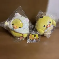 キイロイトリ ぬいぐるみ マスコット 3点セット