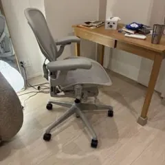Herman Miller Chair ライトグレー 人形町ピックアップのみ - メルカリ