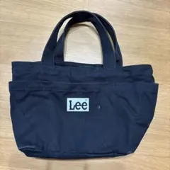 Lee ブラック　トートバッグ