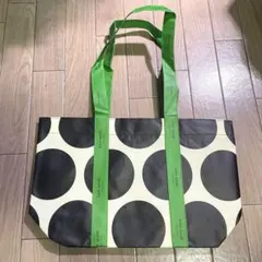 【新品美品】kate spade ドット柄 ショップ袋　トートバッグ