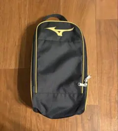 【未使用品】MIZUNO ミズノ スパイクケース シューズケース ジム　黒×金