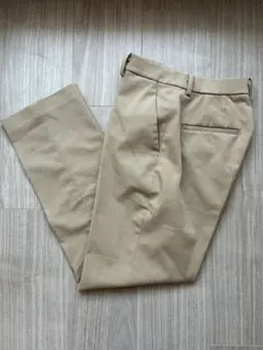 ユニクロUNIQLOスマートアンクルパンツ２WAYストレッチベージュ