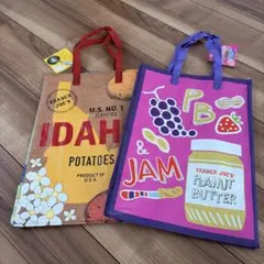 Trader Joe's アイダホ ジャム　２点セット　エコバッグ 新品