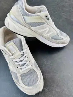 New Balance 990v5 USA製 グレー 25.5cm 定番名作