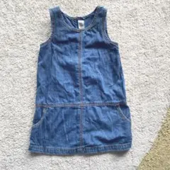 babyGAP デニム　ジャンパースカート100