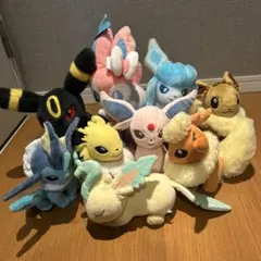 ポケモン ブイズぬいぐるみセット 9体