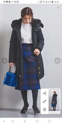 値下げ　新品WOOLRICH ウールリッチ ダウンコート ユナイテッドアローズのサムネイル