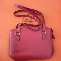 送料無料 HERMES オールレザー 革 ショルダーバッグ レア ビンテージ 