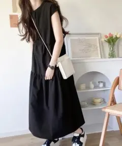 classical elf 360度きゅんっ。バックリボン ティアードワンピース