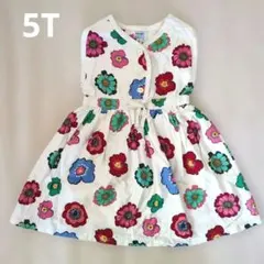 Old Navy ノースリーブワンピース 5T 花柄のサムネイル