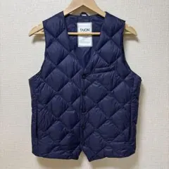 TAION CITY LINE ダウンベスト ネイビー