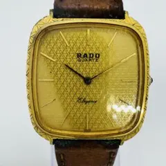 美品 RADO ラドー 121.3588.2 ゴールド スクエア メンズ腕時計 - メルカリ