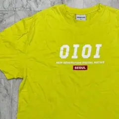オ*ク様 5252 BY OIOI　Tシャツ　半袖　メンズ　L イエロー　プリンのサムネイル