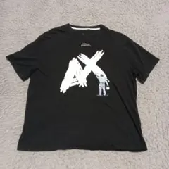 【希少】Armani Exchange ブラック Tシャツ L