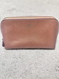 COACH ピンクゴールド ポーチ