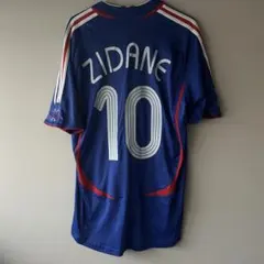 【貴重/正規品】美品　ジダン　フランス代表　ユニフォーム 即発送 2026年最新】フランス代表 ジダン ユニフォームの人気アイテム - メルカリ