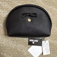 MARY QUANT ブラックポーチ　新品未使用　タグ付き