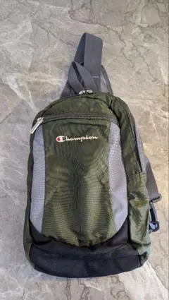 Champion ボディバッグ オリーブグリーン
