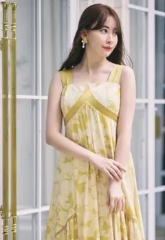 Herlipto Mallorca BackRibbonFloral Dress - メルカリ
