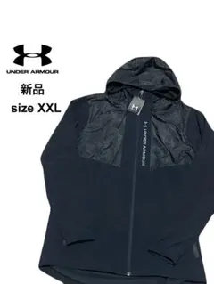 ★新品★UNDER ARMOUR★ウーブン ジャケット★パーカー★迷彩★XXL★