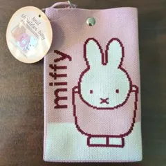 ミッフィー　ニットショルダーバッグ　スマホショルダーバッグ