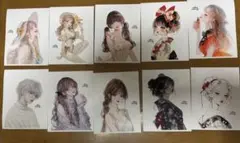 cotton melodyさん　人物ステッカー　ランダム100枚　まとめ売り