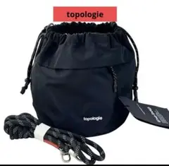 topologie the bag トポロジー ブラックショルダーバッグ 新品