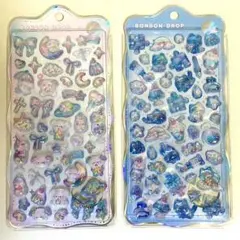【即発送】クーリア正規品 ボンボンドロップ シールそらねこ よるねこ 2枚セット