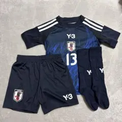 Y-3 サッカー日本代表 中村敬斗 13番 ユニフォーム3点セット 100cmのサムネイル