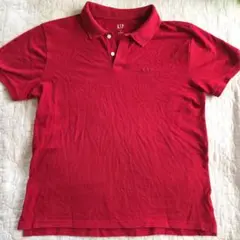 GAP メンズ ポロシャツ レッド 赤色 Lサイズのサムネイル
