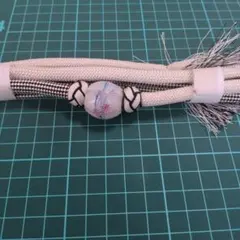 とんぼ玉付き帯締め