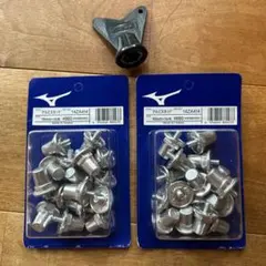 Mizuno アルミスタッド サッカーラグビー14ZA414 18mm 2パックのサムネイル