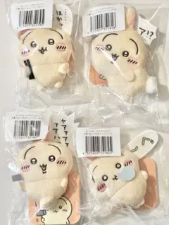 ちいかわ うさぎだらけくじ （E賞）ぬいぐるみバッジ4種セット