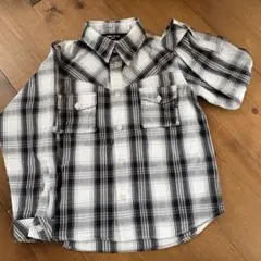 COMME CA ISM 100センチ　子供服　シャツ