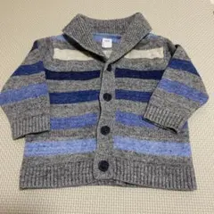 お値下げ！babyGap ベビーギャップ　カーディガン　ニット　ボーダー　80