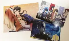 活撃 刀剣乱舞 クリアファイル&クリアビジュアルポスターセット