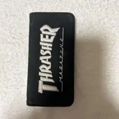 THRASHER 手帳型iPhoneケース