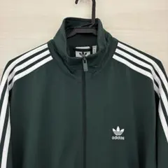 adidas トラックジャケット　ファイヤーバード　緑　L　firebird